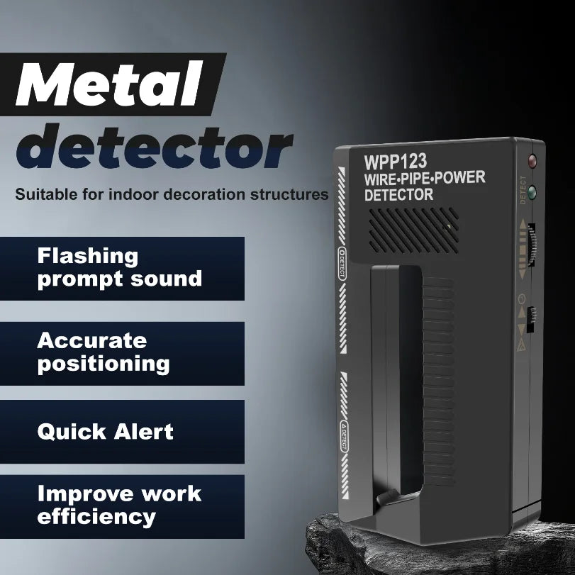 Wall Scanner Metal Detector – AC Wire & Pipe Finder | VIBE