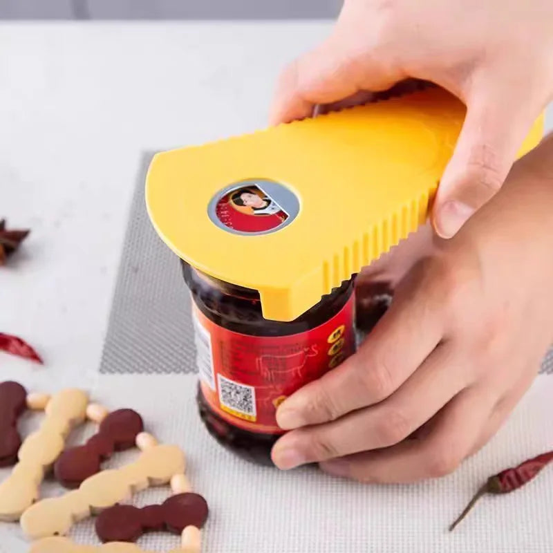 Multifunctional Jar & Bottle Opener – Non-Slip Kitchen Gadget