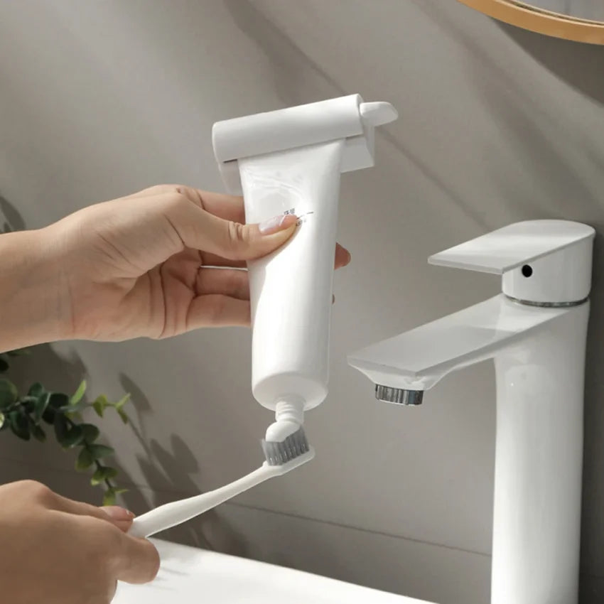 Wall Mount Magnetic Toothpaste Squeezer – 1 or 2 Pack