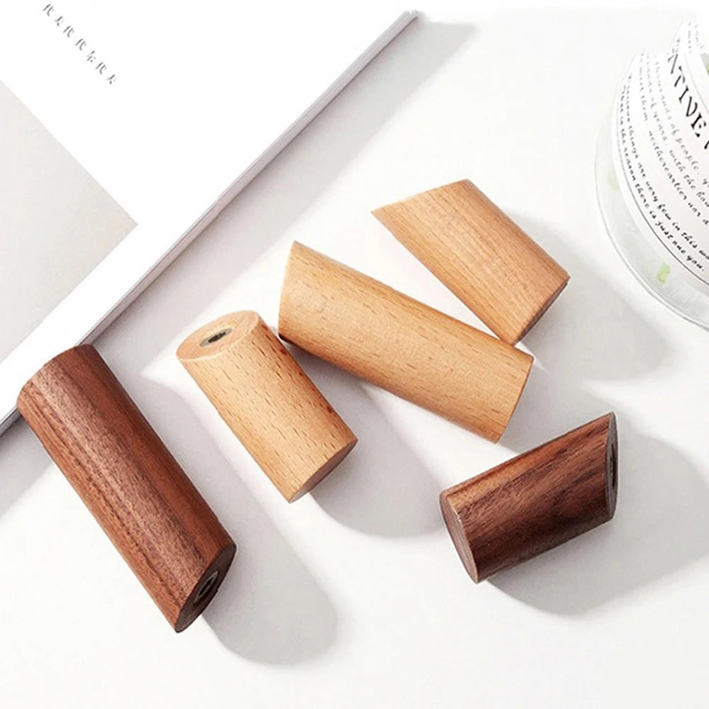 Wooden Wall Hooks – Coat Rack, Towel & Key Hanger