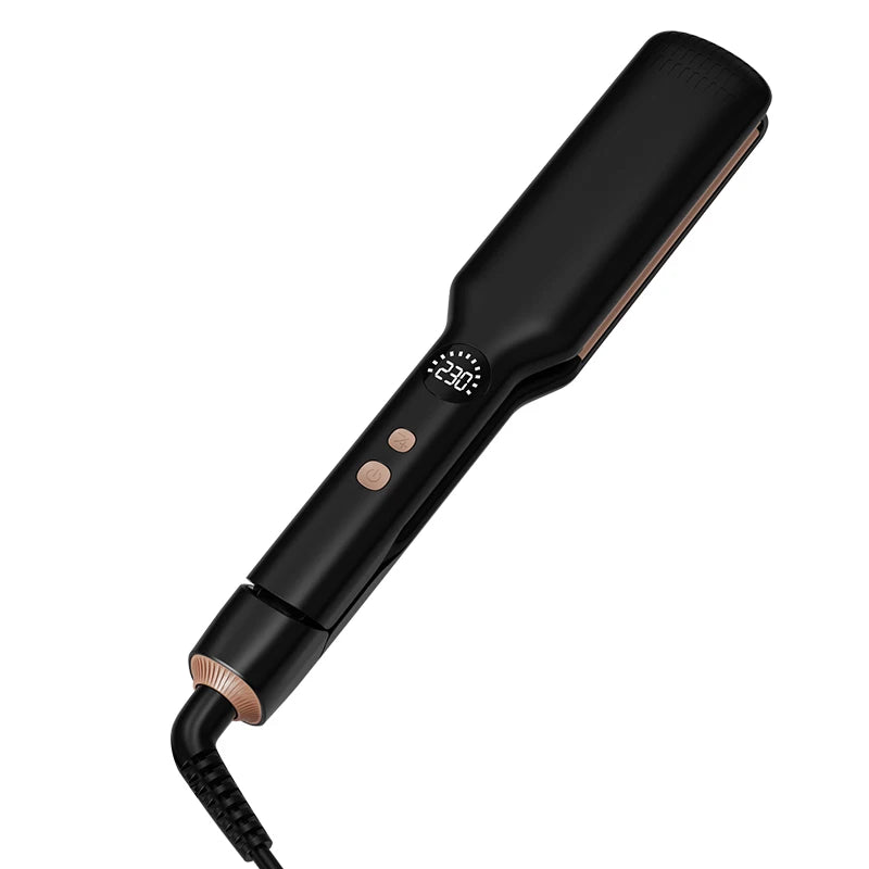 Minhuang Wide Plate Ceramic Flat Iron – Negative Ion Straightener
