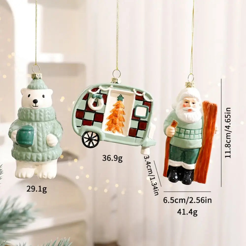 Christmas Tree Hanging Ornaments – Multiple Festive Styles