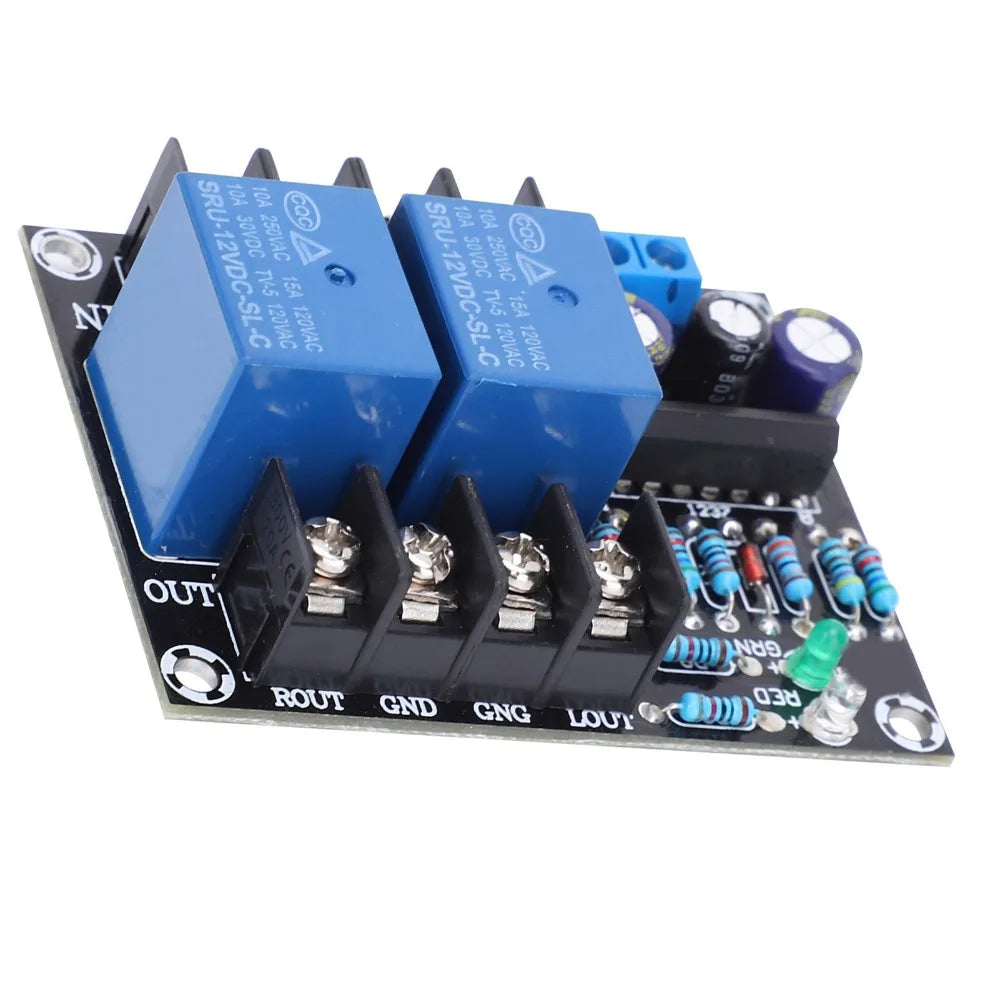 UPC1237 Dual Channel Speaker Protection Board AC 12-15V PCB