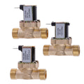 G1/2" Brass Electric Solenoid Valve DC 12V 24V AC 220V