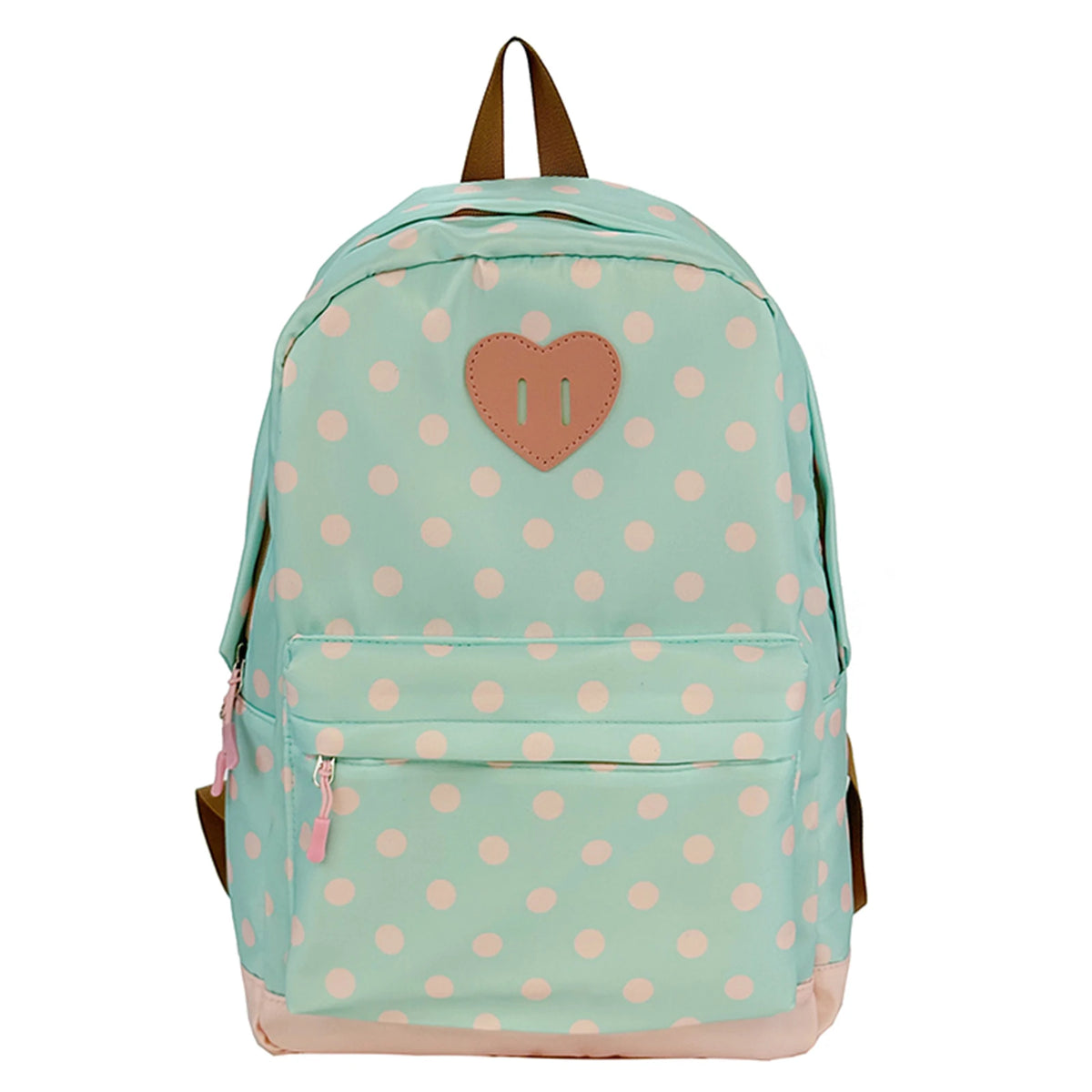 Women's Polka Dot Nylon Backpack – Large Travel Daypack