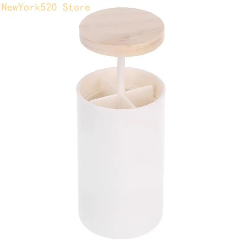 Automatic Pop-Up Cotton Swab & Toothpick Dispenser