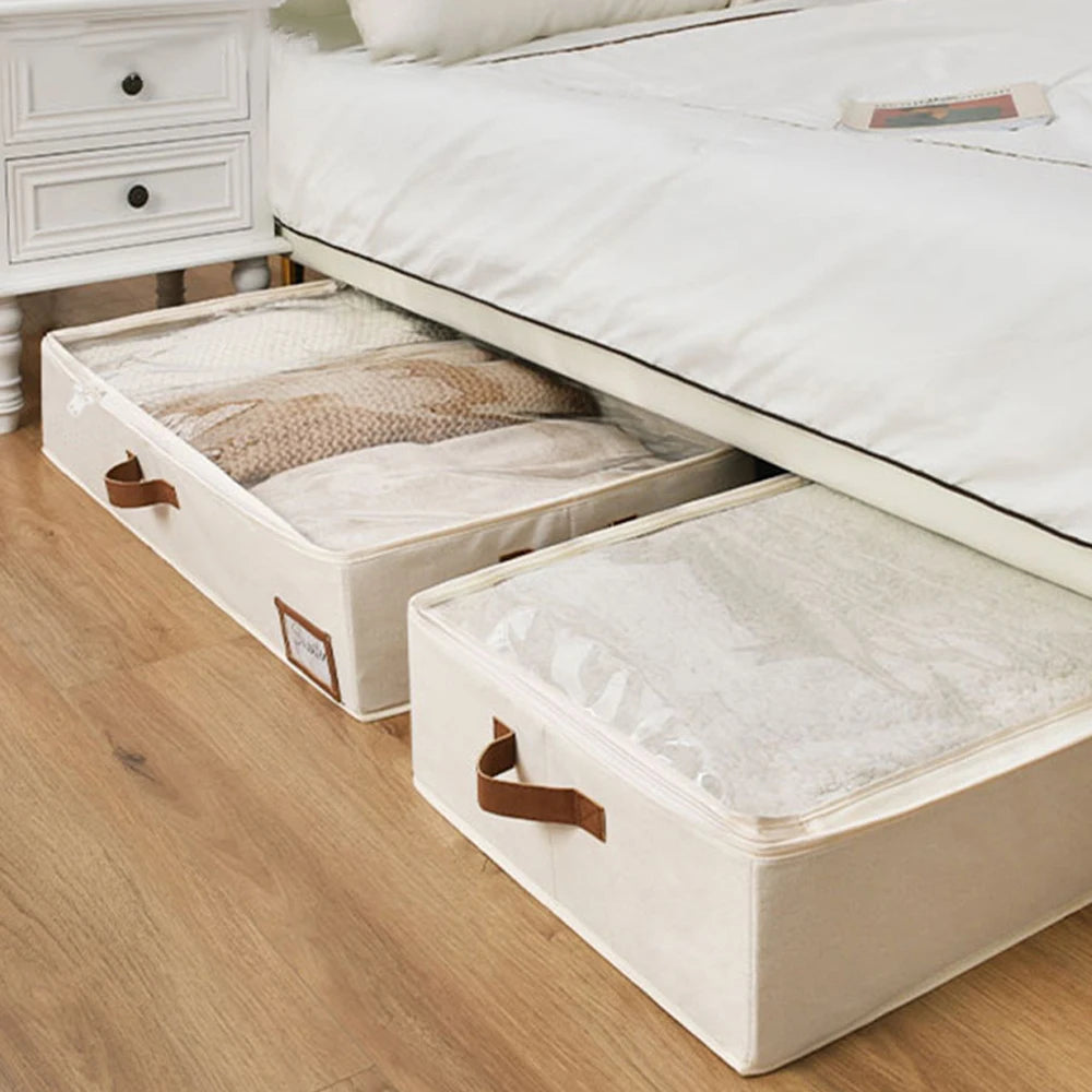 Dustproof Under Bed Storage Box | Non-Woven Organizer