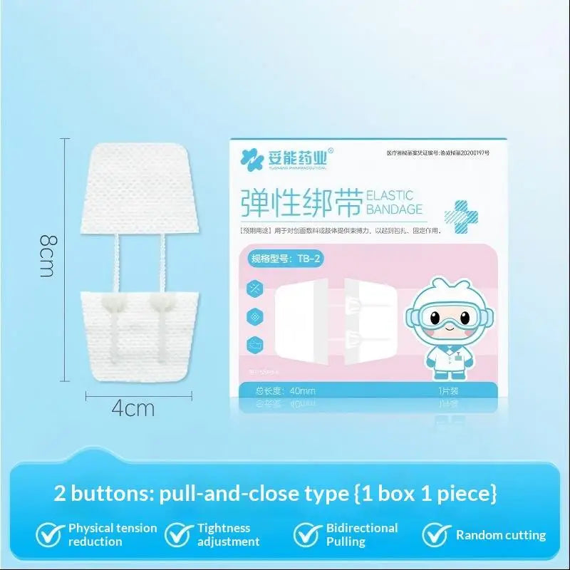 Suture-Free Wound Closure Strips | Zipper Bandage Patch