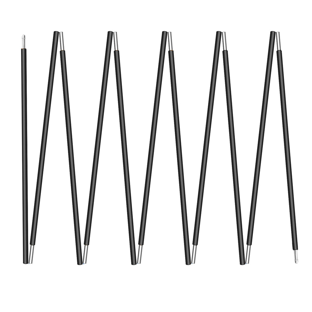 Aluminum Alloy Pre-Assembled Tent Pole Replacement Kit