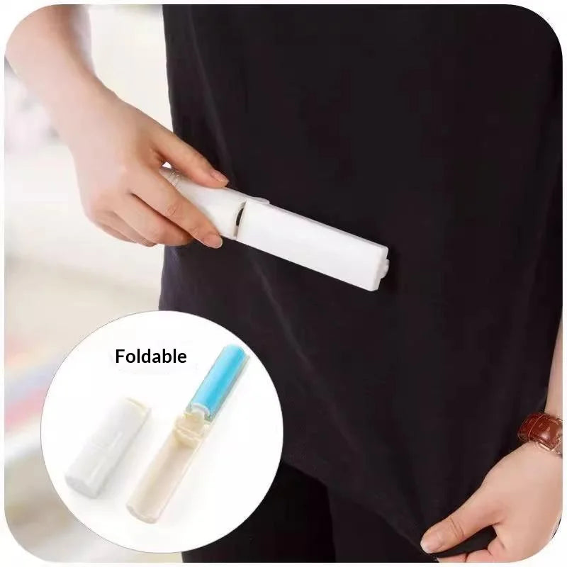 Reusable Folding Lint Roller – Washable Pet Hair Remover