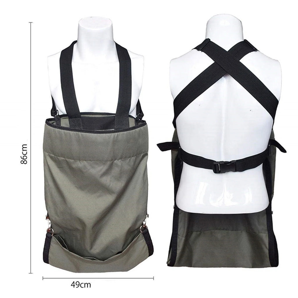 Collapsible Fruit Picking Bag – Adjustable Strap, 600D Oxford