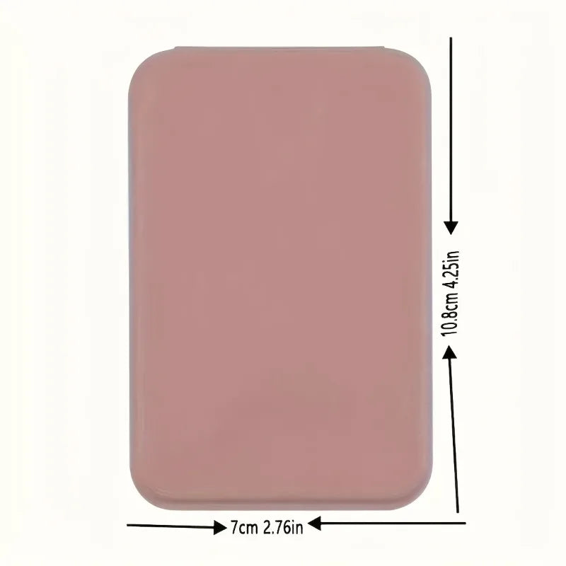 Foldable Mini Makeup Mirror – Portable Desktop Cosmetic Mirror