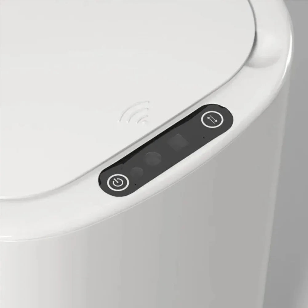 VIBE 12L Smart Sensor Auto Electric Trash Can – White