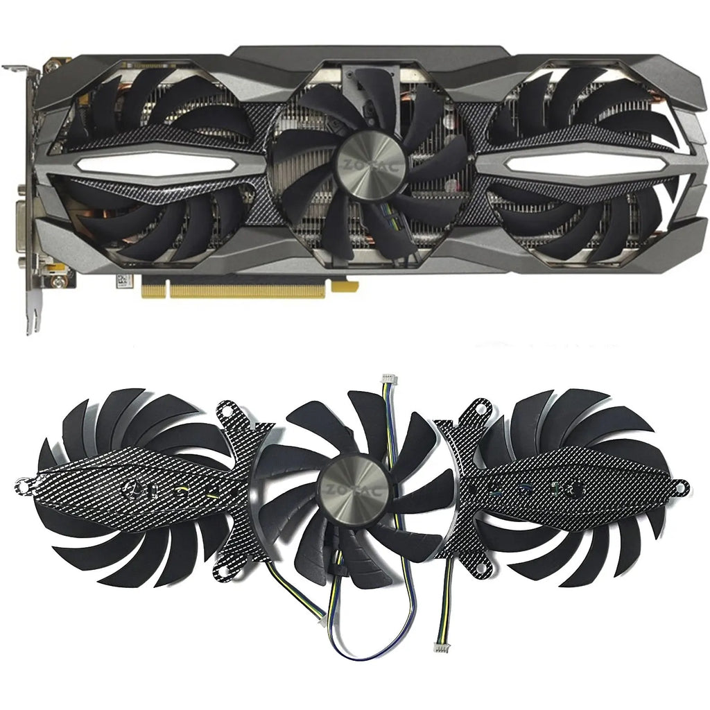 Zotac GTX1060/1070/1080 GPU Replacement Fan GA92S2U 4-Pin