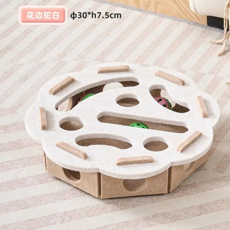 Sisal Cat Scratching Post & Interactive Kitten Toy