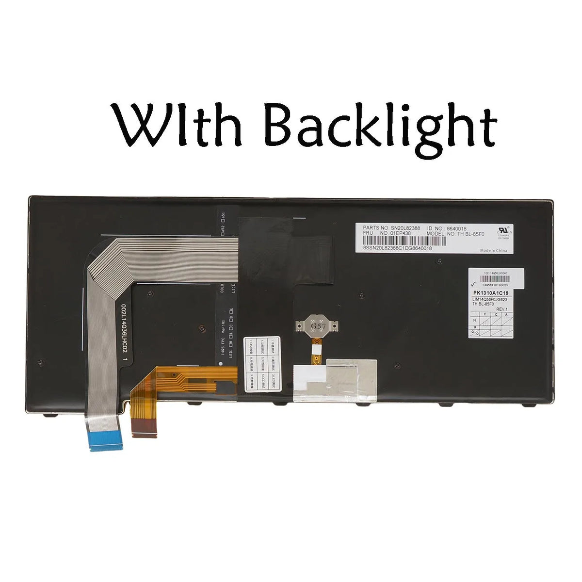 Backlit Keyboard for Lenovo ThinkPad T460P T470P – Multi-Layout