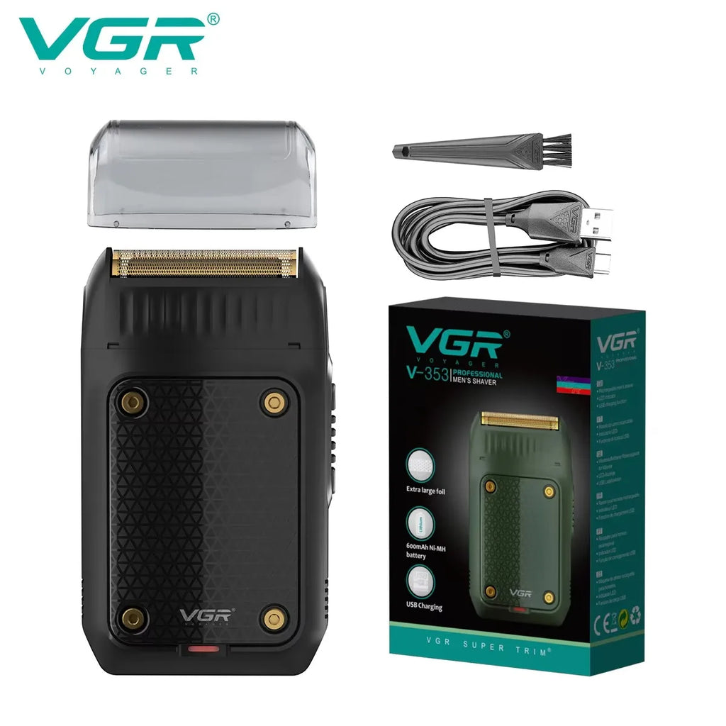 VGR V-353 Rechargeable Electric Shaver & Beard Trimmer for Men