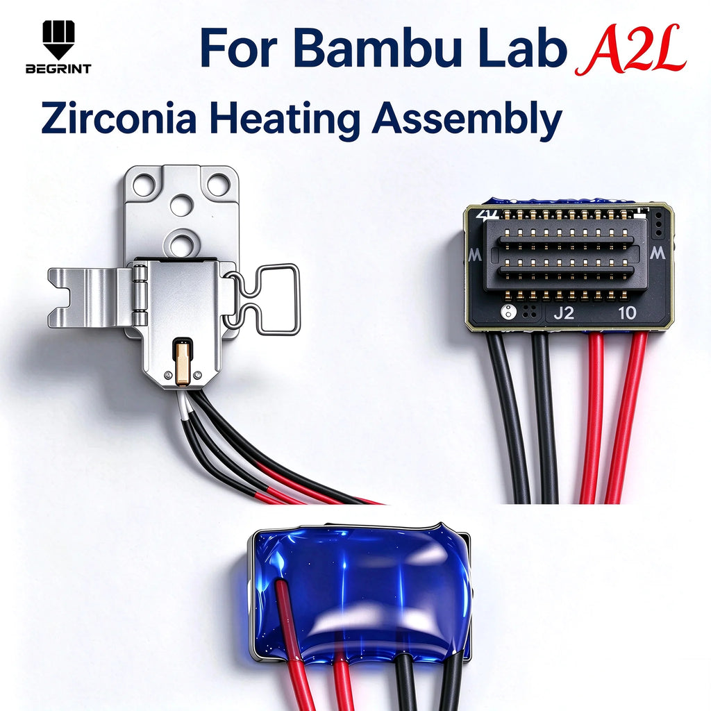BEGRINT Bambu Lab A2L Hotend Kit – Ceramic Zirconia Heat Block