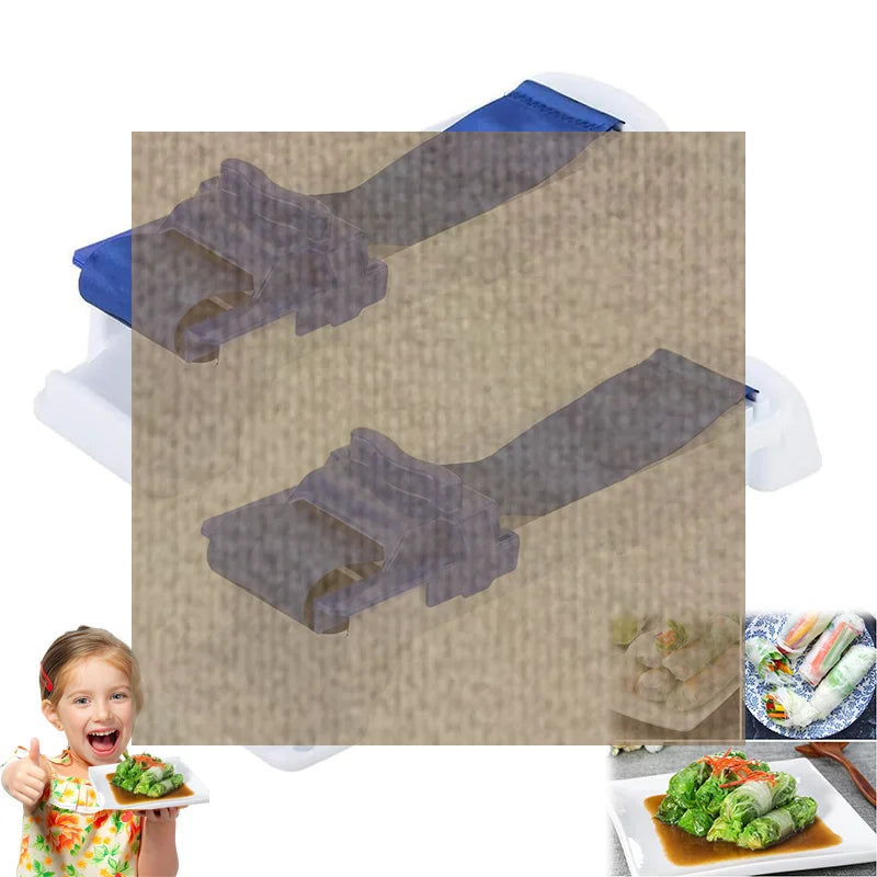 Lumpia & Eggroll Maker – DIY Spring Roll Sushi Rolling Tool
