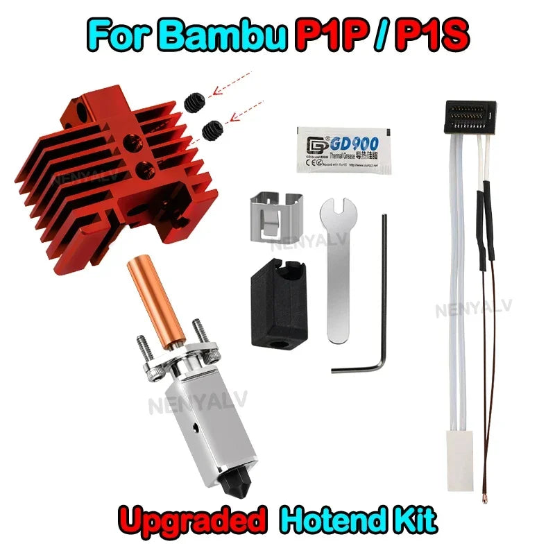 TZ 2.0 Bimetal Hotend Kit for Bambu Lab X1 X1C P1P P1S