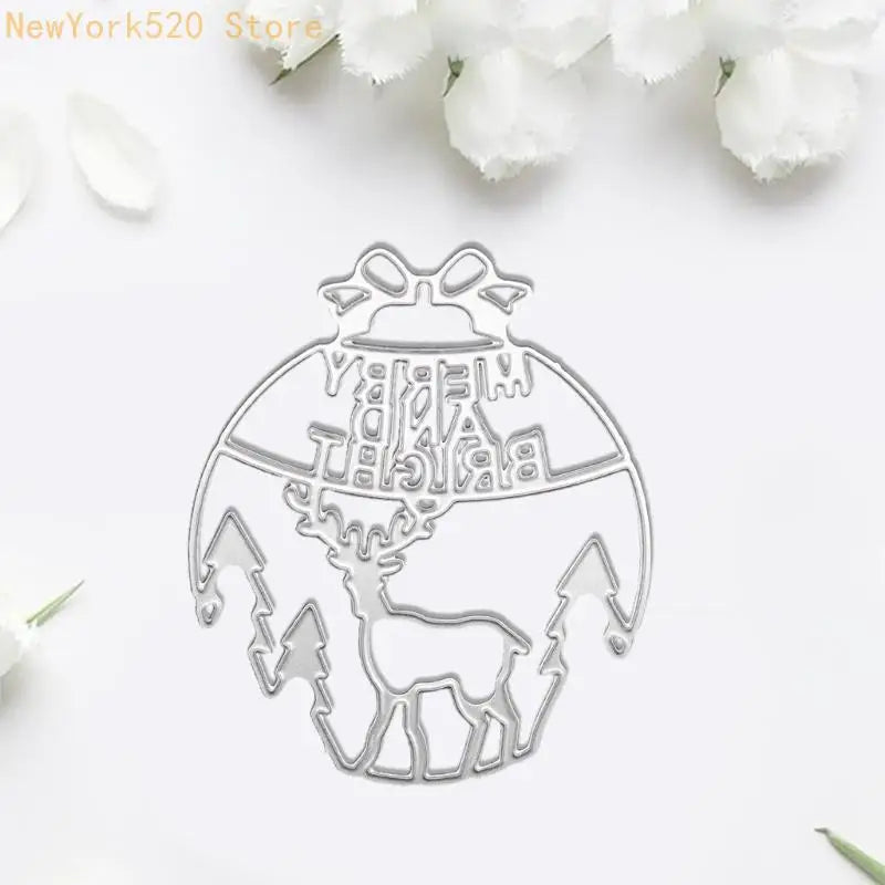 Christmas Cutting Die Stencil – DIY Cards, Gift Boxes & Ornaments