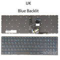 AZUBAY Blue Backlit Keyboard for Lenovo IdeaPad L340 Series