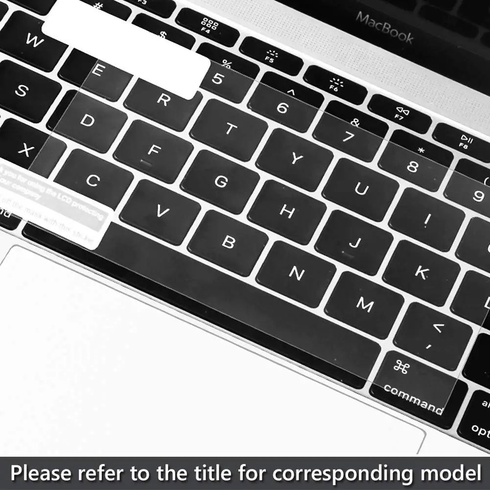 Clear Anti-Scratch Touchpad Protector – MacBook M4/M3/M2