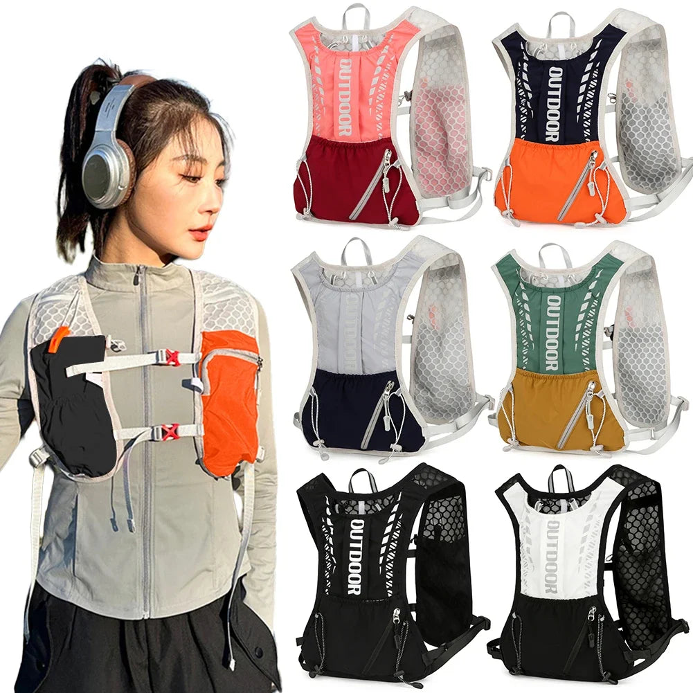 VIBE Hydration Running Vest – Lightweight Reflective Trail Pack