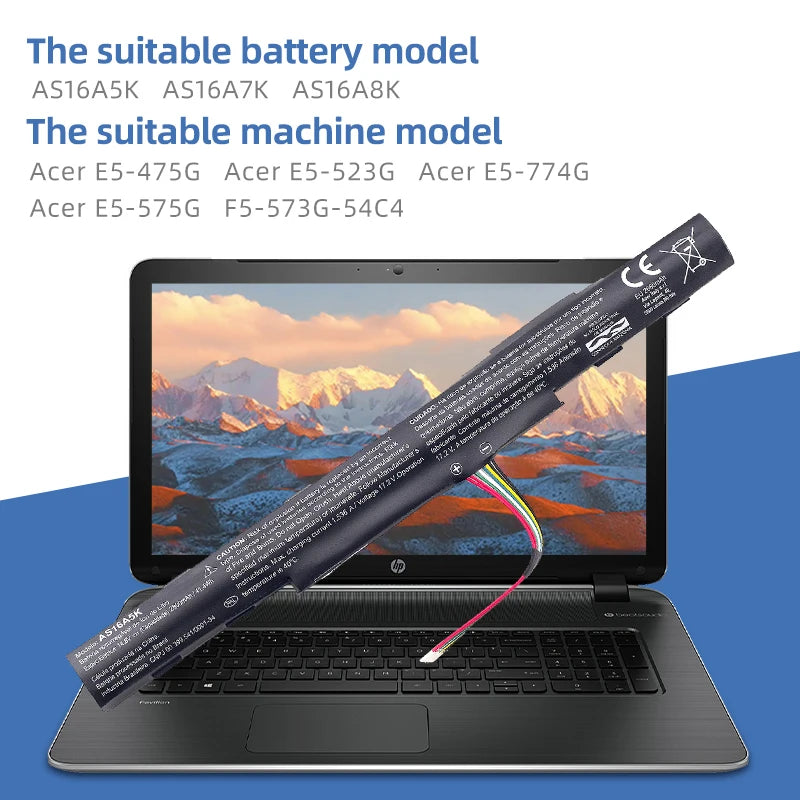 SUOZHAN AS16A5K Battery for Acer Aspire E15 E5-575 Series