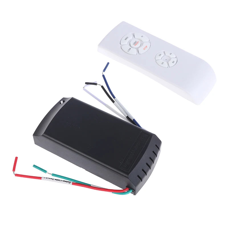 Universal Ceiling Fan Remote Control Kit with Timer 110-240V