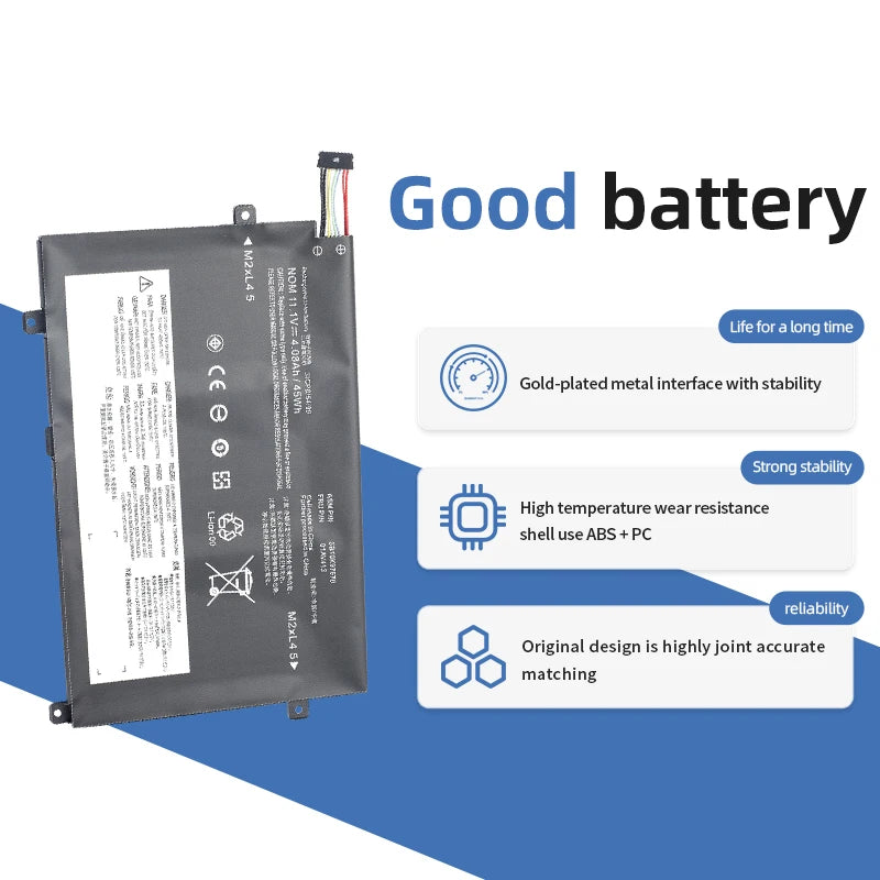SUOZHAN Battery for Lenovo ThinkPad E470 E475 – 11.1V 45Wh