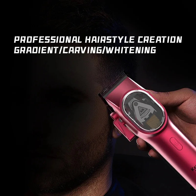 Kemei KM-2120 Cordless Hair Clipper 9000RPM Professional Trimmer