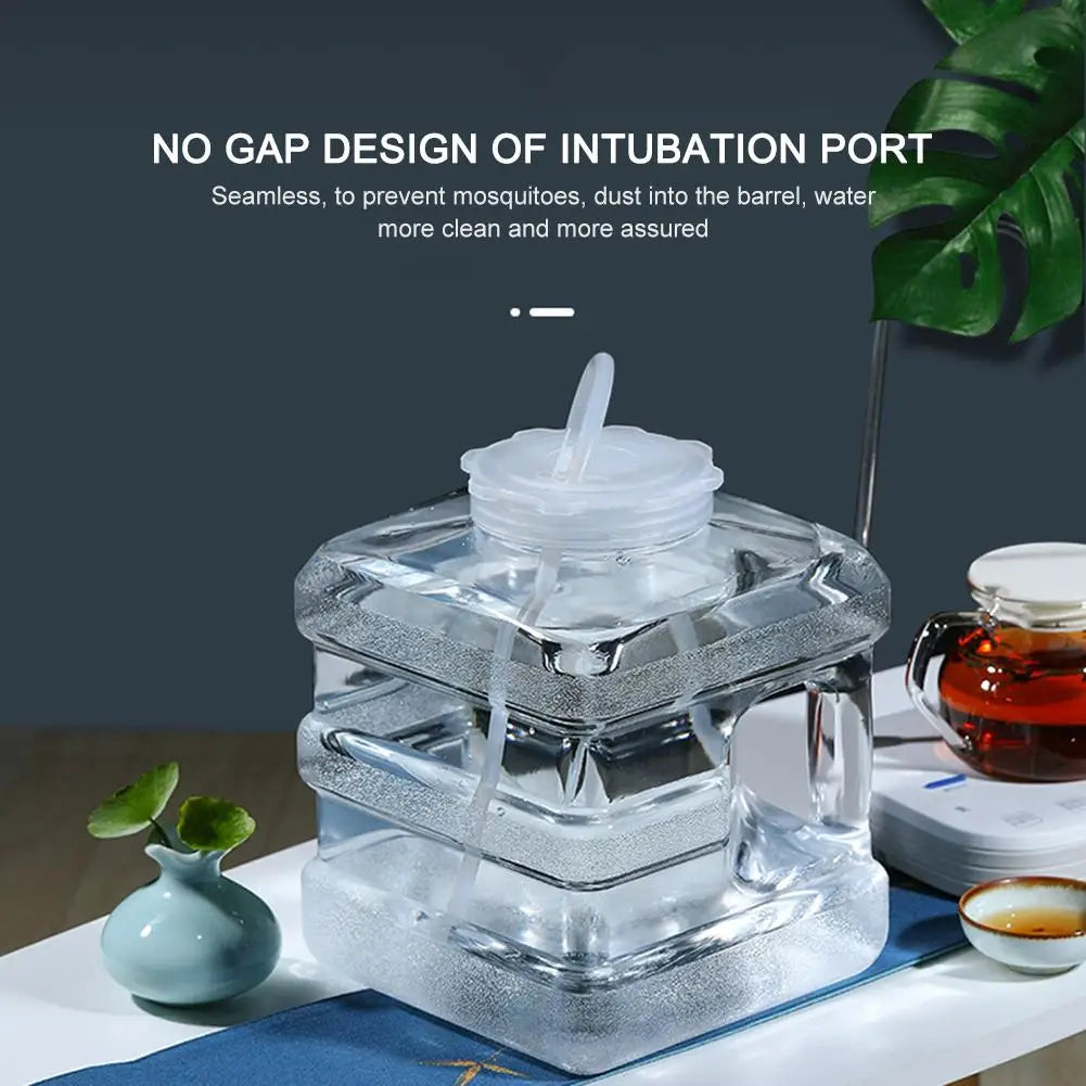 5L Portable Water Jug Bucket – Leakproof Food-Grade PC Outdoor