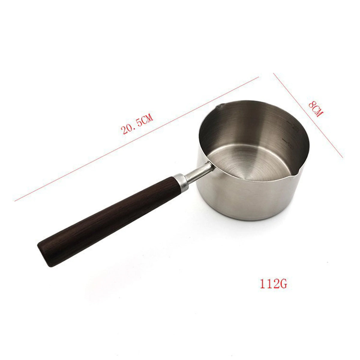 Stainless Steel Mini Saucepan – Nonstick Stovetop Stock Pot