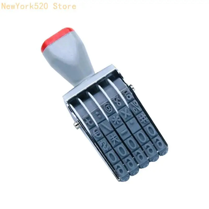 Adjustable 0-9 Rotating Number Stamp for Office & Business