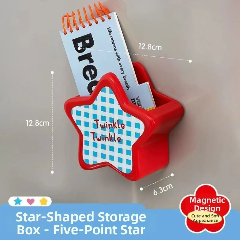 Magnetic Adhesive Remote Control Holder – Heart Star Flower