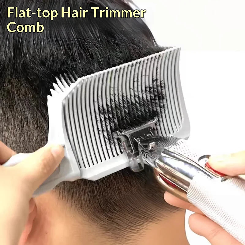 Professional Flat Top Fade Barber Comb | Hair Clipper Guide