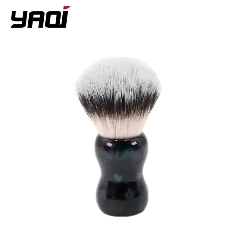 YAQI Night Emerald 26mm Synthetic Wet Shaving Brush – Resin Handle