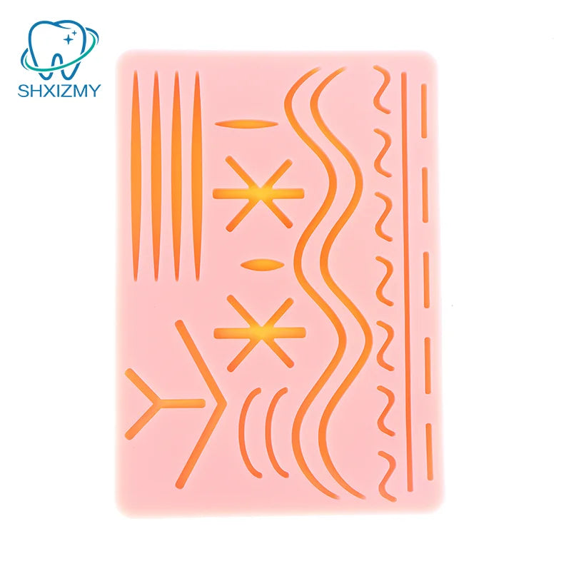 Silicone Suture Practice Pad – Reusable Stitching Training Mat
