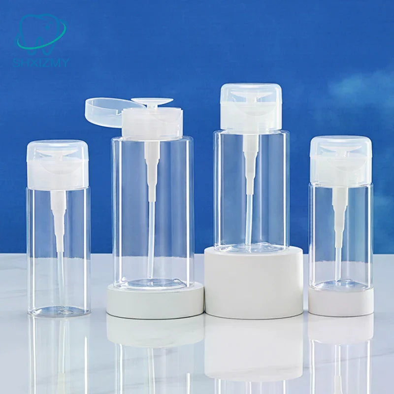 Refillable Pump Dispenser Bottle 100–300ml | Makeup & Nail