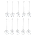 10PCS Teardrop Crystal Christmas Tree Hanging Pendants Ornaments