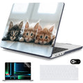 Cute Cat MacBook Case – Air 13 M1/M4, Pro 14/16 M4 Cover