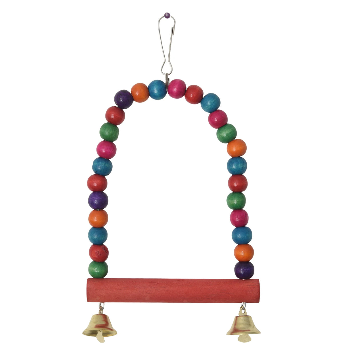 6-Pack Bird Swing Hammock & Climbing Ladder Set for Parrots