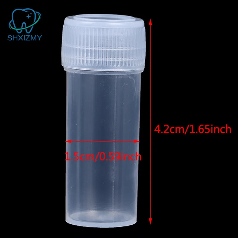 20PCS 5ml Mini Plastic Sample Vials & Small Bottles with Lids