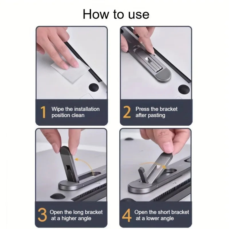 Adjustable Aluminum Laptop & Tablet Stand | Heat Dissipation