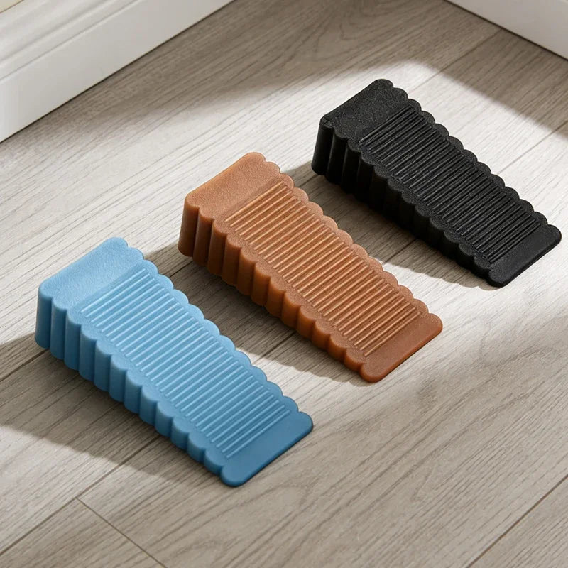 Silicone Door Stop Wedge Anti-Slip Door Retainer 5–25mm