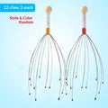 Octopus Scalp Massager Stainless Steel Claw Head Scratcher