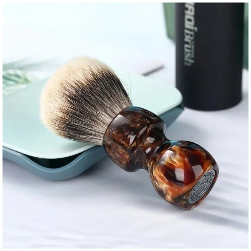YAQI Caramel 26mm Two Band Badger Hair Wet Shaving Brush