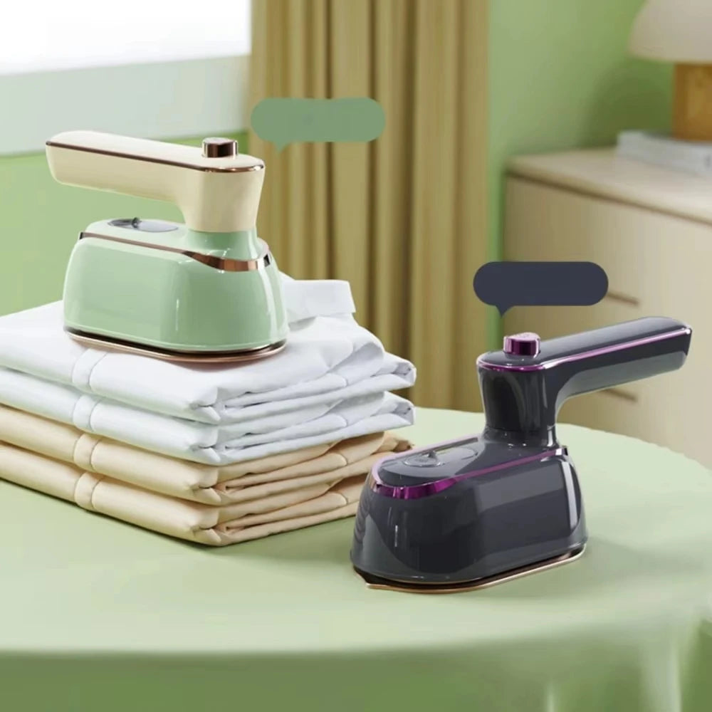VIBE Portable Handheld Steam Iron – Foldable Travel Garment Steamer