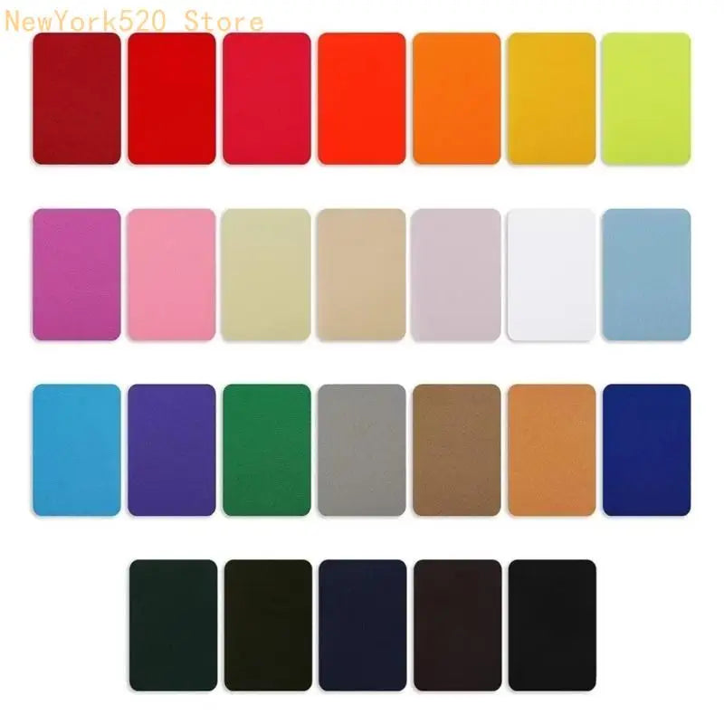 26-Piece Iron-On Jeans Patches – 26 Colors for Clothing Repair